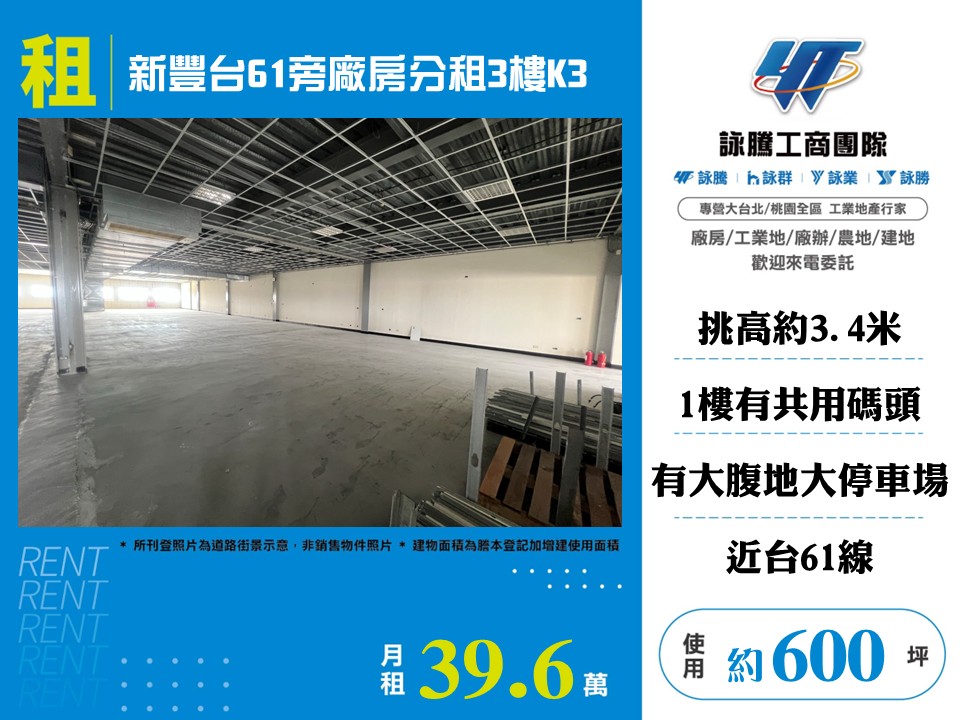 新豐台61旁廠房