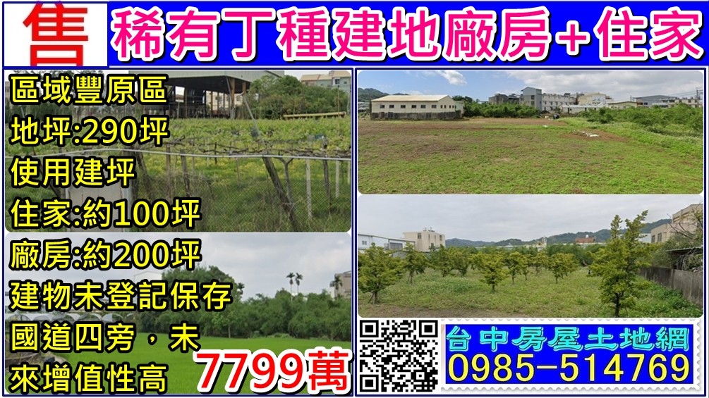 豐原稀有丁建廠住
