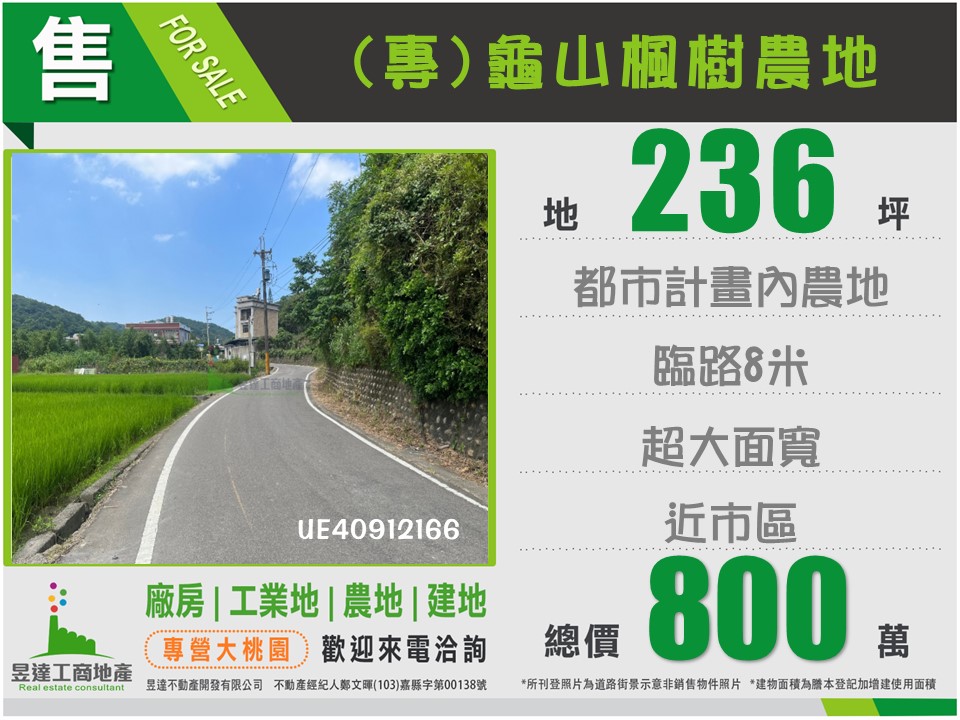 (專)龜山楓樹農地