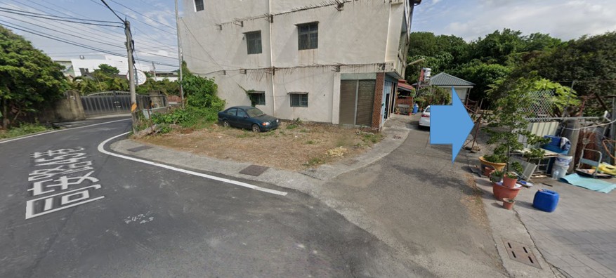 田中大崙雙面角建地