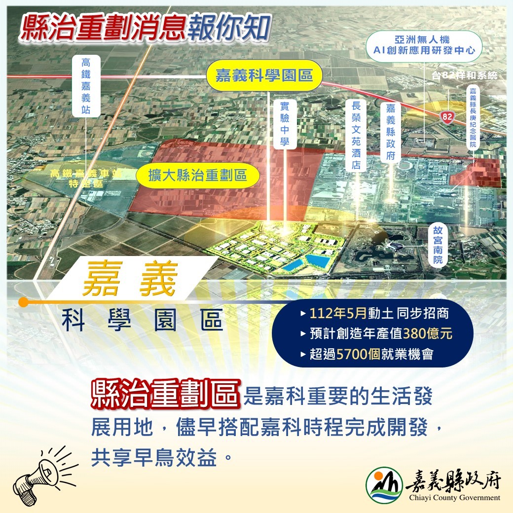 嘉義縣治特區 市地重劃-頂港子墘段頂港小段⓵