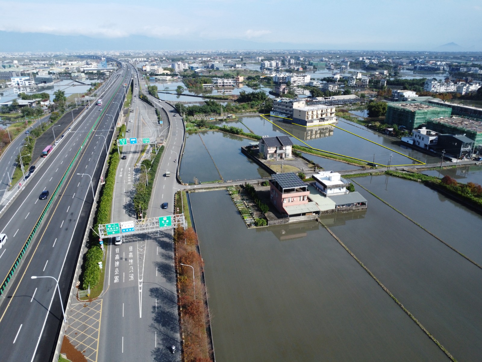 ★ 五結 交流道旁 可興建農舍(民宿) 農地 ★