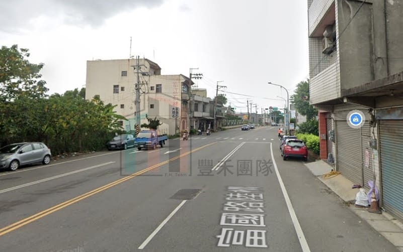 桃園富國路旁綠線徵收農建地