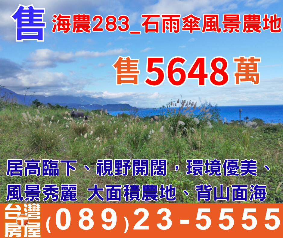 海農283_石雨傘風景農地