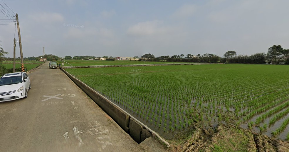 桃園市新屋區新湖路農保田