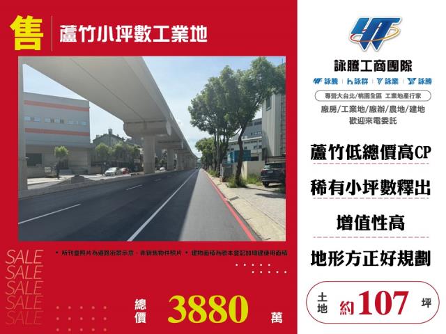 蘆竹小坪數工業地178