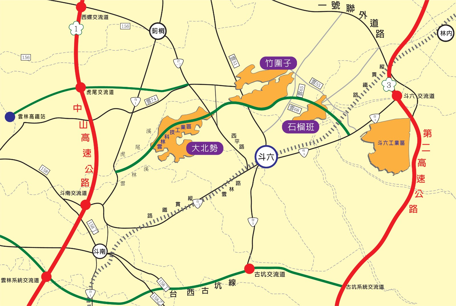 雲林科技園區內超美新廠房1698坪