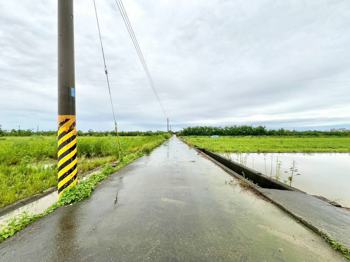 【鹿草雙面路方正農地1】