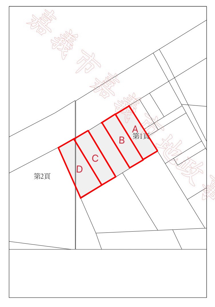 台林街都計內｜小筆農地・一次釋出四塊
