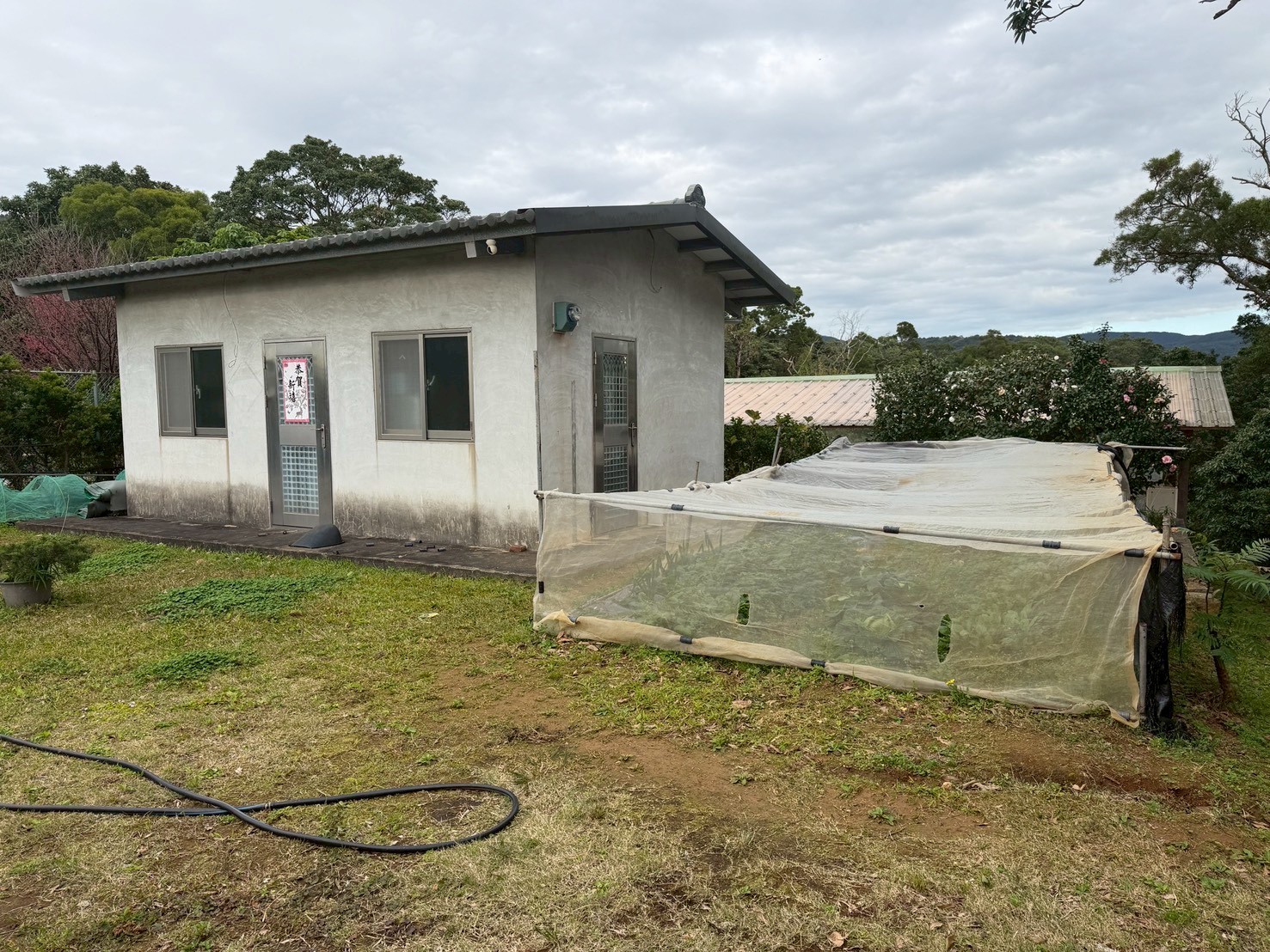 永公路土地准自辦市地重劃土地果菜園資材室+蔭棚