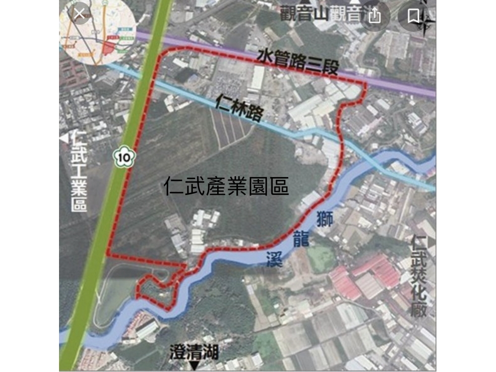 仁武交流道下工業地
