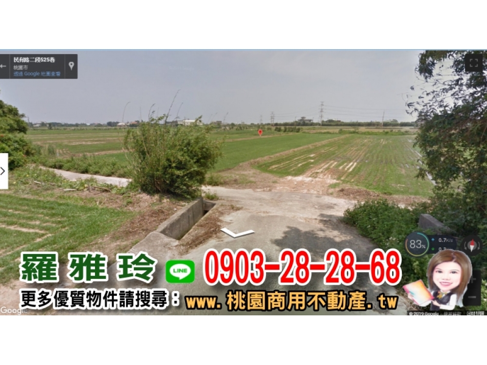 楊梅【民有路二段】800坪農地 @房產便利通@羅雅玲@0903-282868~